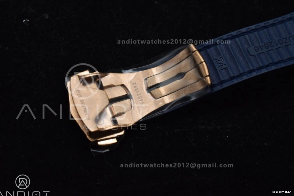 A8900 Dial Blue Ceramic Best On VSF Super Edition Durable Clone Blue Blue 541 YG Gummy Constellation Strap 1:1 1111